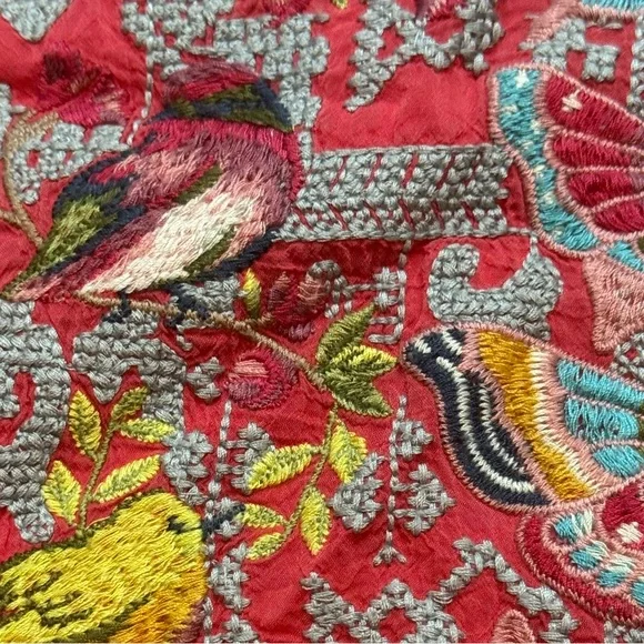 Johnny Was Farfalla extremely heavily embroidered blouse NWT RARE - Picture 11 of 11